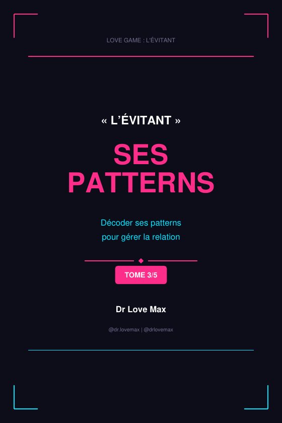 Couverture Tome 3 - Ses patterns